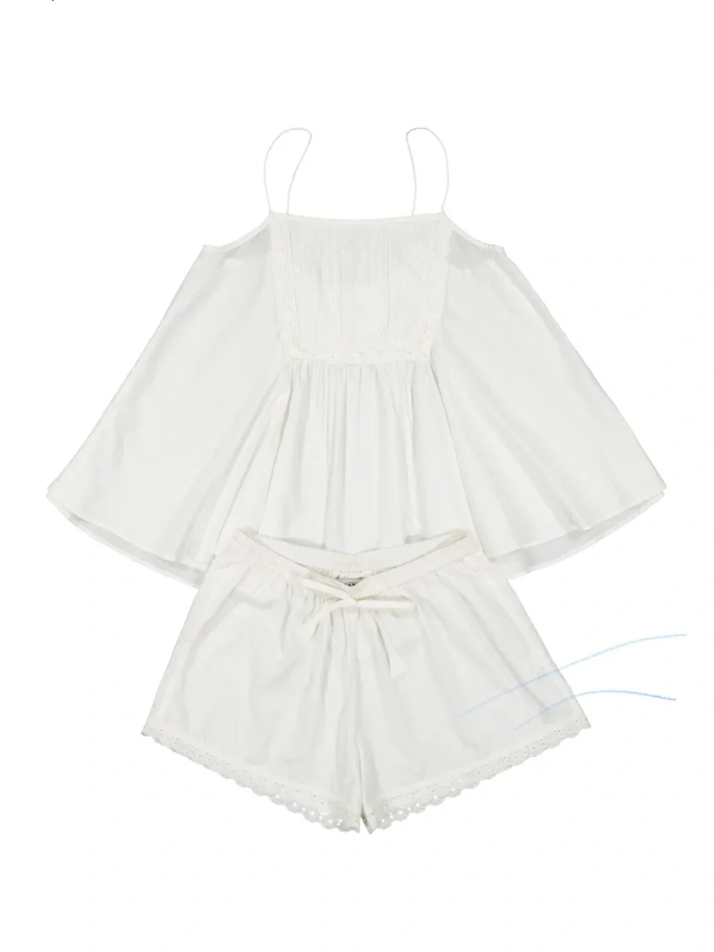 NWT Piyama Lydia Sleep Set White Size Large - Picture 6 of 12
